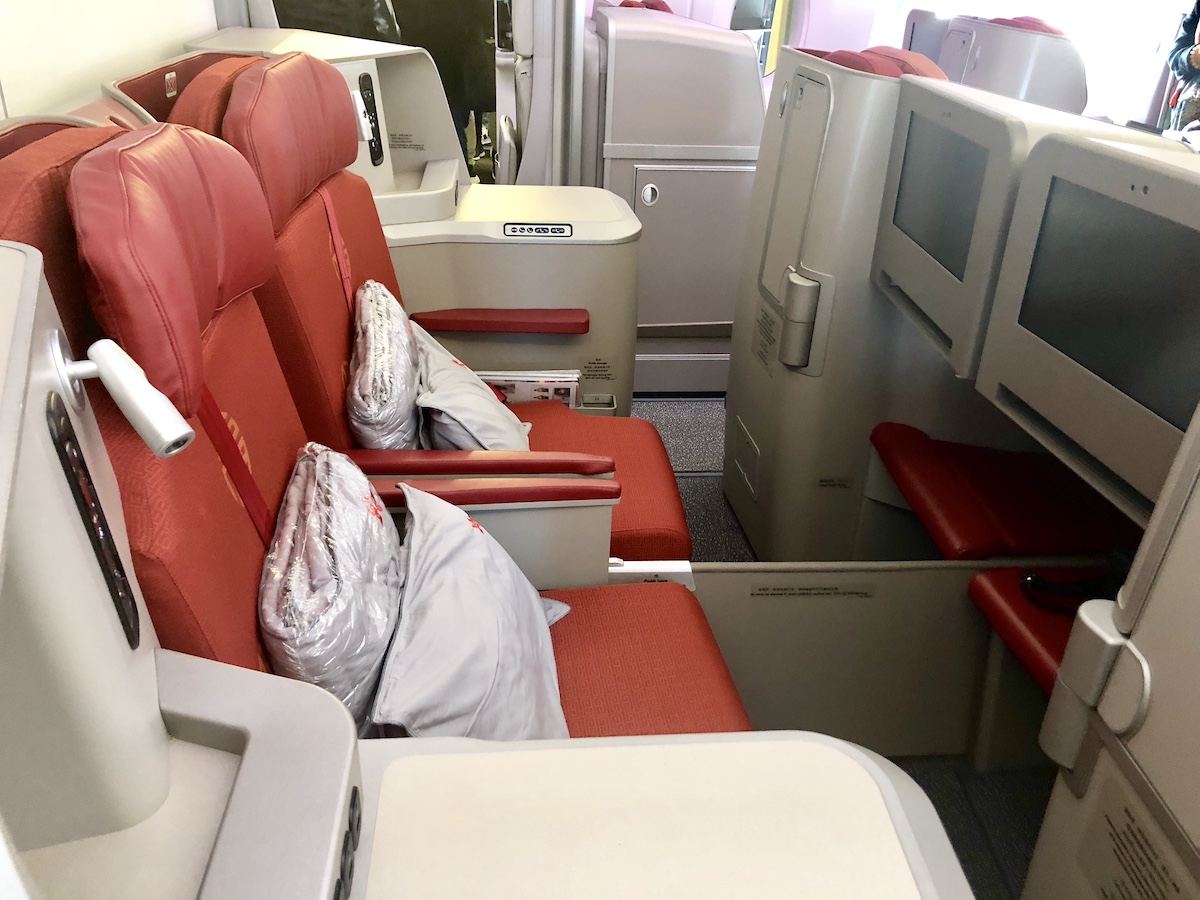 HK Airlines business class LAX - HKG